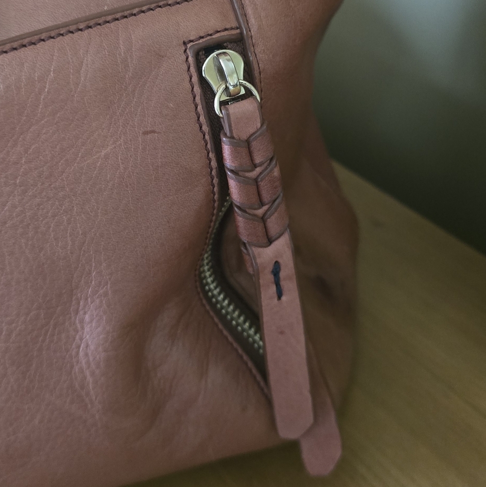 Cole Haan Felicity Hobo Sequoia Brown Tote Bag Leather - Picture 5 of 11